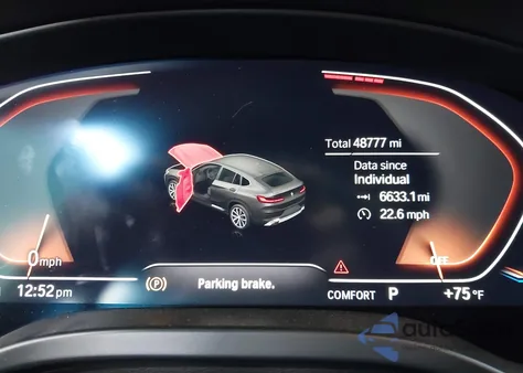 2022 BMW X4 xDrive30I z USA, uszkodzony, nr VIN 5UX33DT02N9M96234